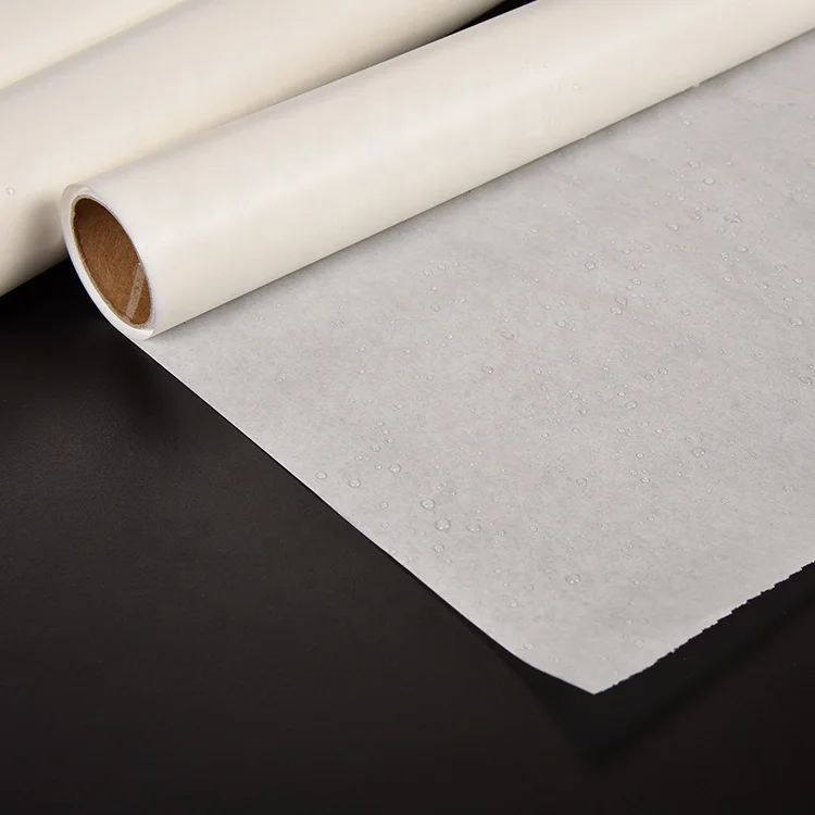 Подгонянная бумага пергамента greaseproof испечь бумагу в рулонах