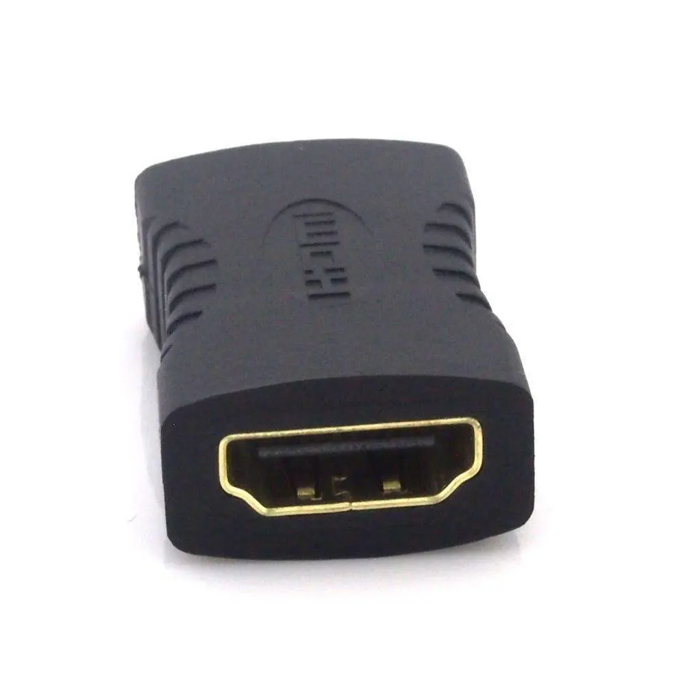 Gold Plated HDMI Extender Female to Female Converter Extension Adapter for Monitor Display Laptop PS4/3 PC TV HDMI Coupler