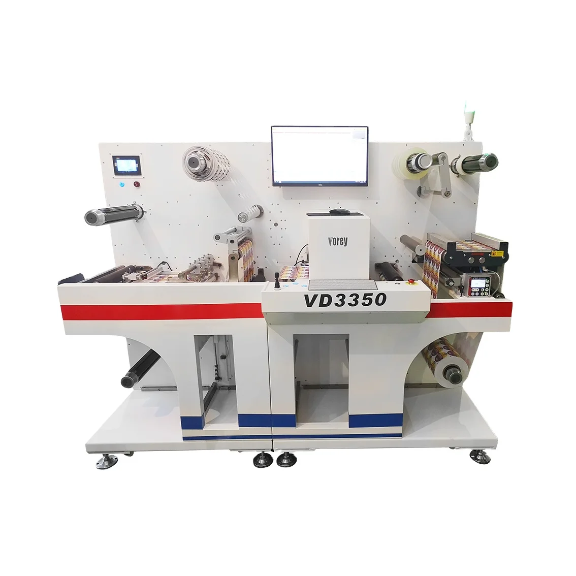 Vorey Fully Automatic  Paper Cutter Cutting Digital Label Die Cutting Machine