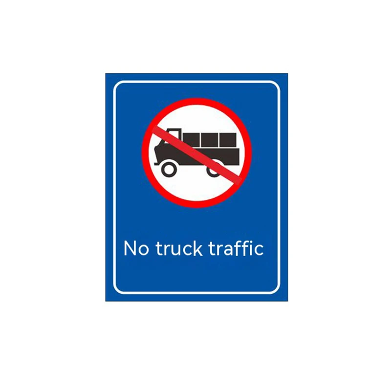 Traffic Road Safety Warning Signs Road Sign Board Aluminum Material Reflective Sticker Traffic Sign