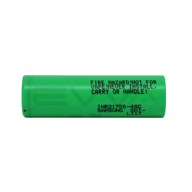 21700 4800mAh 15A Cylindrical Lithium ion Rechargeable Battery Pack OEM Battery Pack for Samsung INR21700-48G