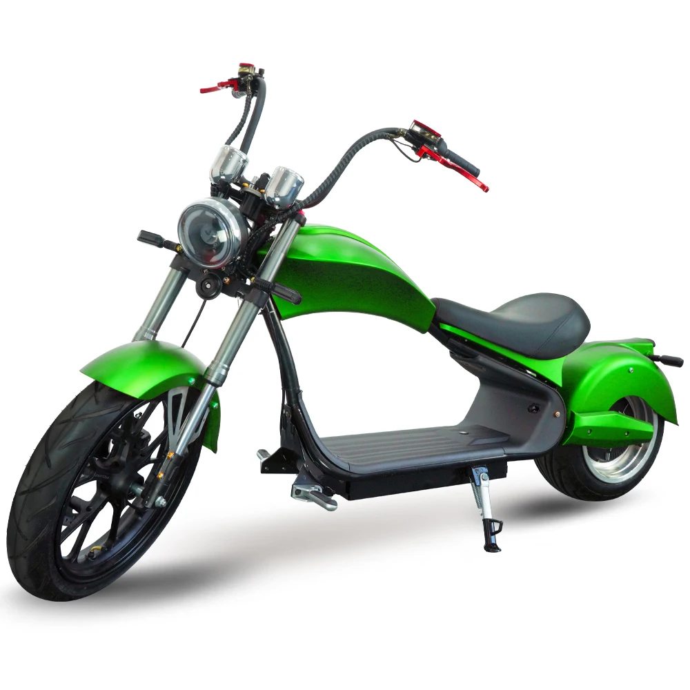 Factory Outlet Fat Tire Electric Motorcycle for Adults Citycoco Chopper Electric Scooter Dual Speedmeters