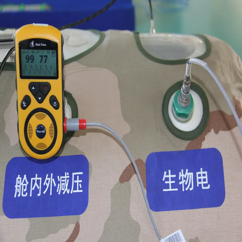 soft portable pressuring chamber 2.5ATA or 0.15MPa medical hbot chamber ambulance bus use