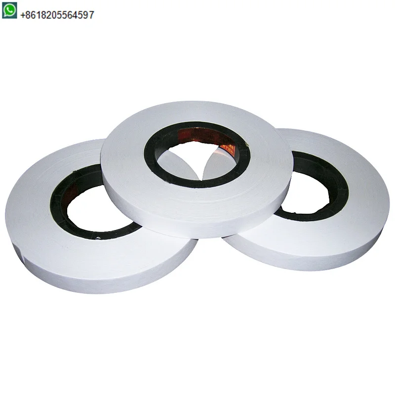 Money band roll smart currency banding machine roll 20mm hot melt banknote banding roll for bank