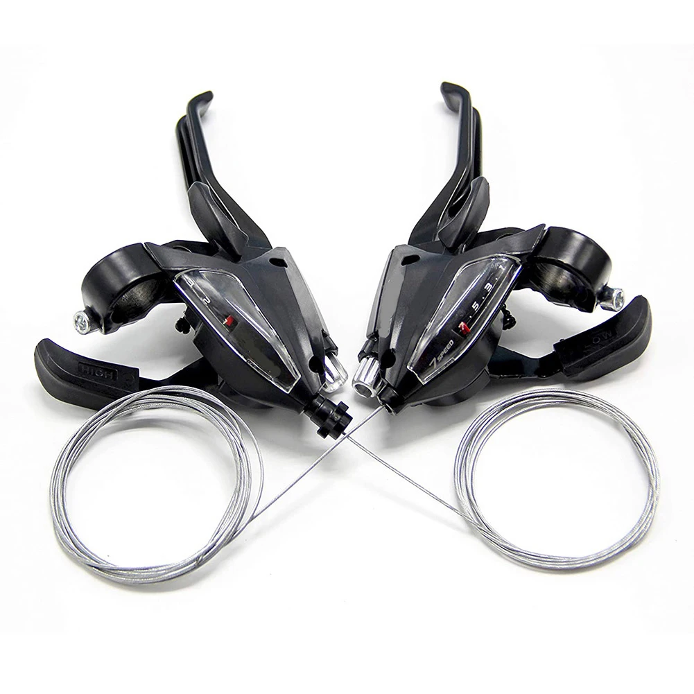 Bicycle Derailleur 3 X 7 Speed Shift Lever & Brake Lever Conjoined DIP 21 Speed MTB Mountain Bike Shifter EF500