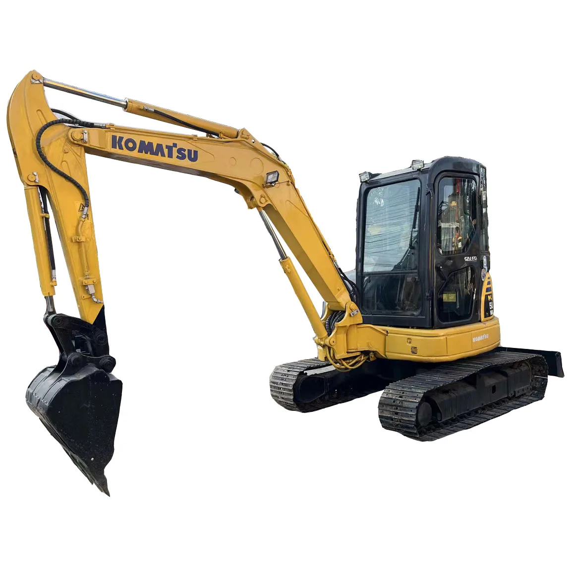 Средняя используемая машина Komatsu PC50 5 тонн гидравлический мини-экскаватор гусеничный экскаватор для продажи подержанный harga
