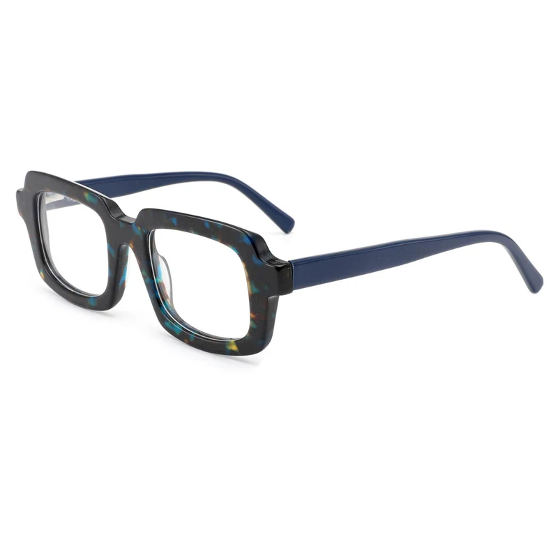 stocks from factory low price thick acetate eyewear 2023 brand designer optical frames acetate