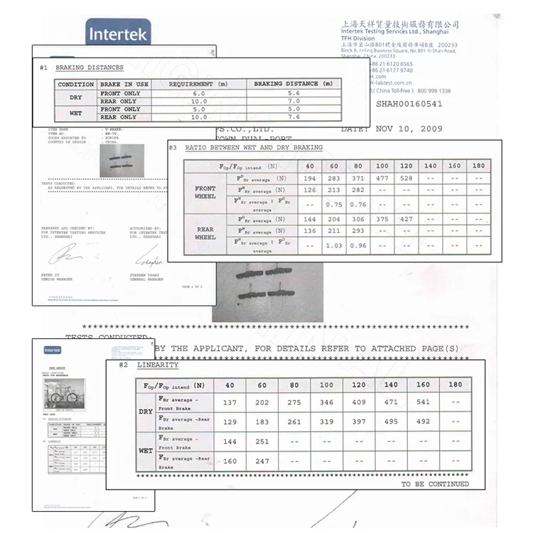
Bicycle Braking cantilever -Brake Holder Shoes Rubber Blocks Durable Mountain Bike Accessories 