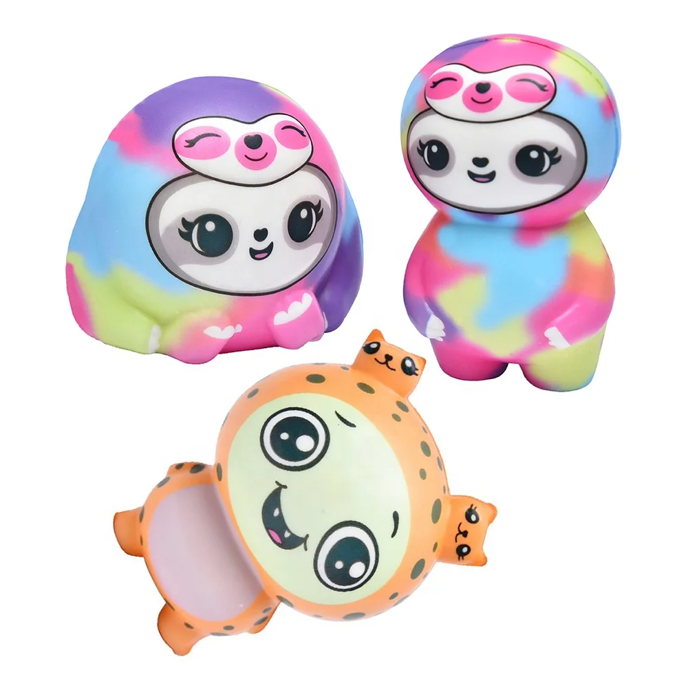 
Custom Hot Slow Rising Colorful Cartoon Game Cute Gifts Squishies Surprise Doll Squishy Girls Toys 