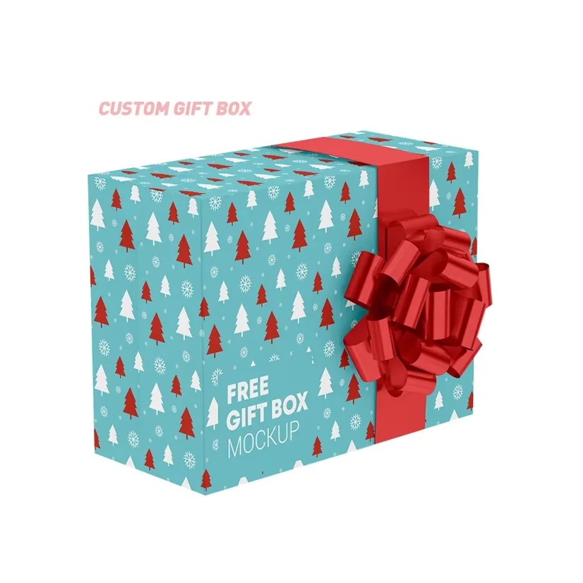 Perfect For Cosmetics Paper Packaging Box Gift-Ready And Elegant Mailer Boxes Christmas Gift Box