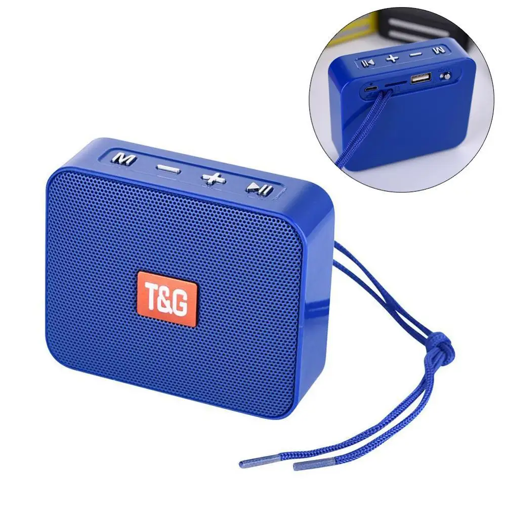 TG166 Mini Portable Bluetooth Speaker Small Wireless BT  5.0 Support USB TF card FM Radio caixa de som altavoces