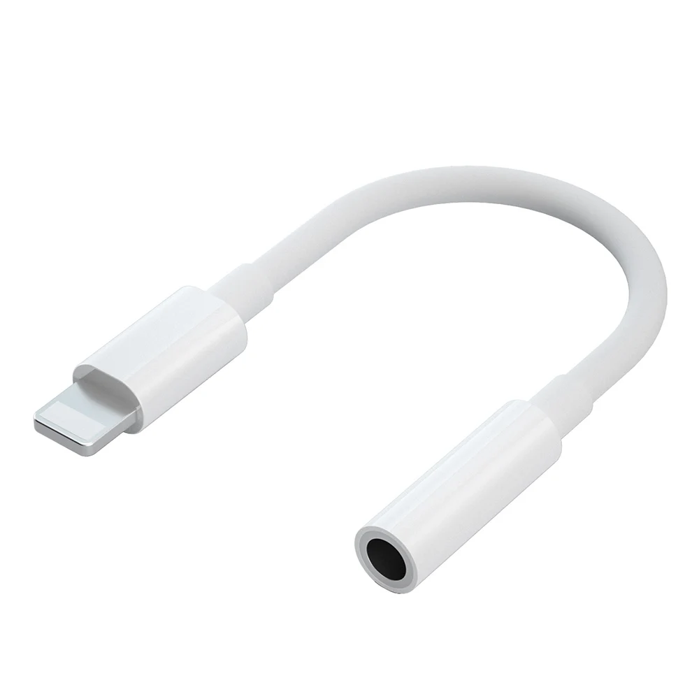 Headphones Audio Adapter for Apple Lighting to 3.5mm Audio Jack Adaptor for iPhone