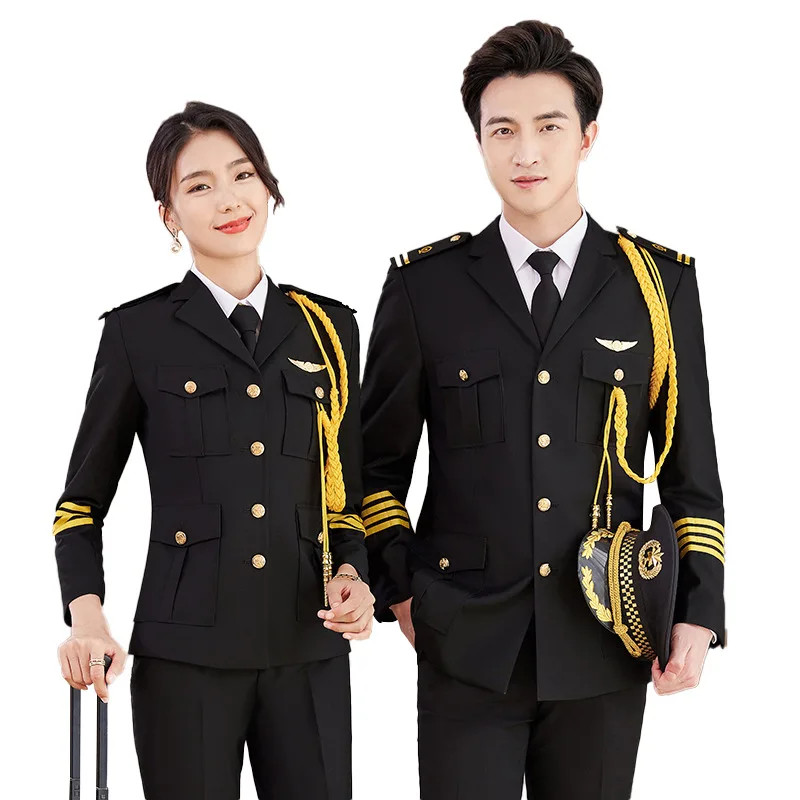 Custom Latest Design Security Guard Uniform Unisex Polyester Silm Fit Workwear Office Clothing Ceremonial Uniforms