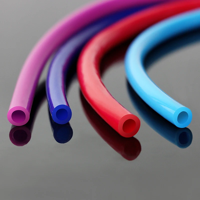 High Quality Transparent Colorful Fuel Pipe Gasoline Pipe Motorcycle Parts Modified High Temperature Resistance Rubber Hose