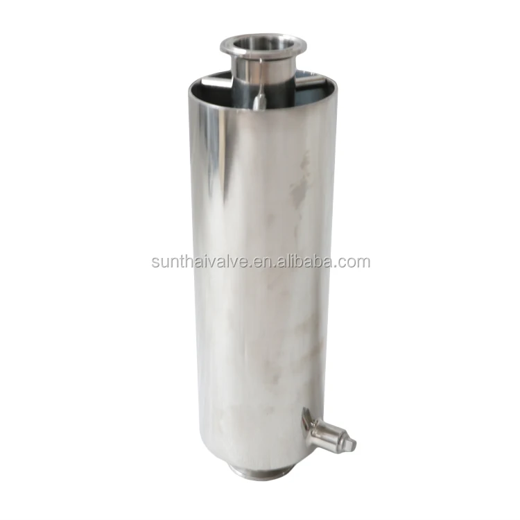 Stainless Steel Closed Loop Dewax Jacketed Columns Tri Clamp Spool Jacket With a Column