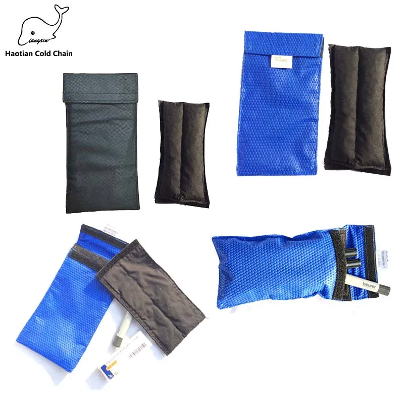 Factory Price Promotion Insulin Cooling Wallet Cooler Pouch Reusable  Eva Medication Cooler Frio Diabetic Travel Cooler