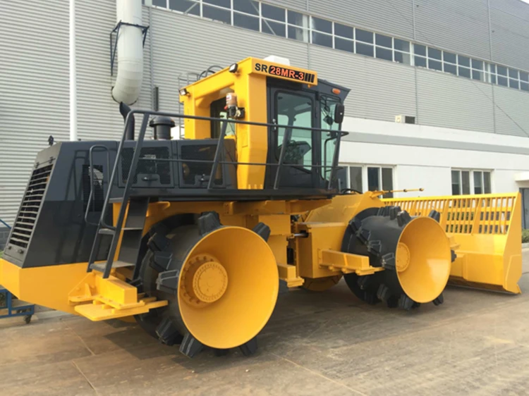 SHANTUI дорожный каток SR28MR-3 QS300 тяжелый свалки уплотнитель