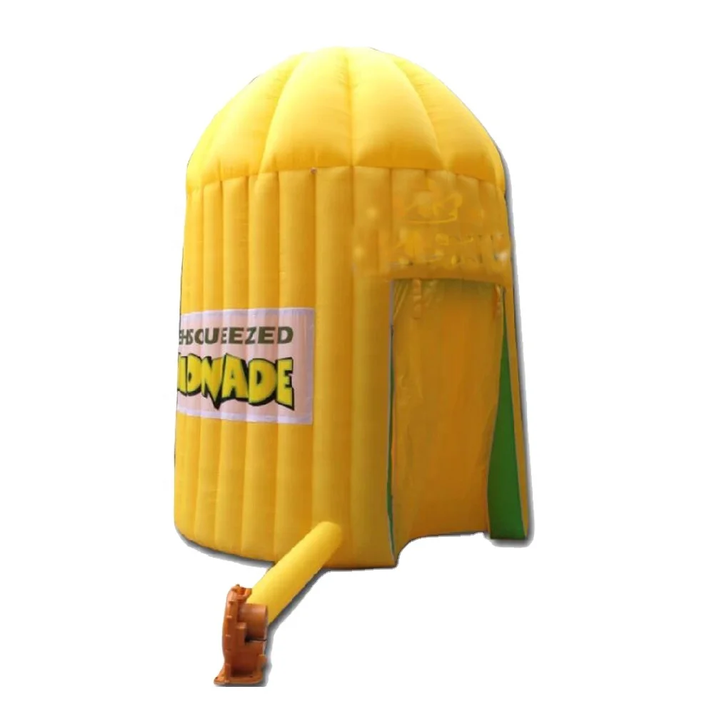 Advertising Customized Kiosk Concession Lemonade Stand Inflatable Lemonade Booth for Sale