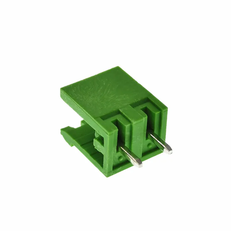 Pitch Pcb Terminal Block 2.54mm Green 4 Pin Insert-In Seat Plug-In Spring Pluggable Screw Terminal Block Connector