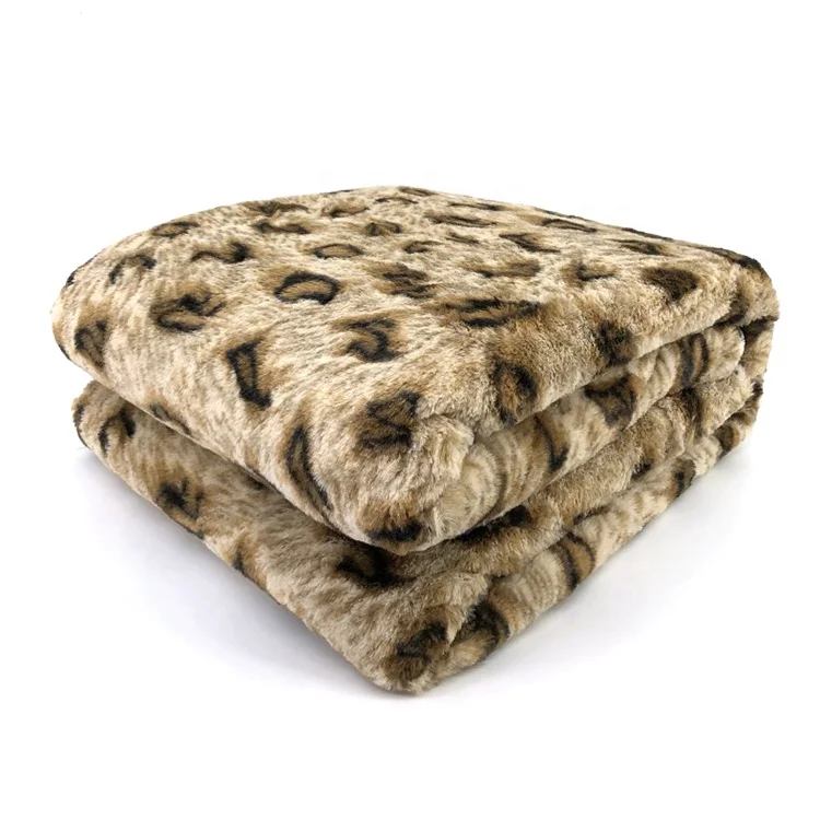 100% Polyester plush blanket brushed pv faux fur reversible sherpa blanket with Cheap price