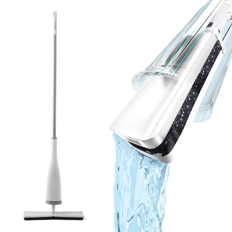 Jesun Self-wringing Sponge Mop Cleaner Folding Squeeze Mop Magic Flat Hands Free Washing Lasy Mops Cleaning Floor