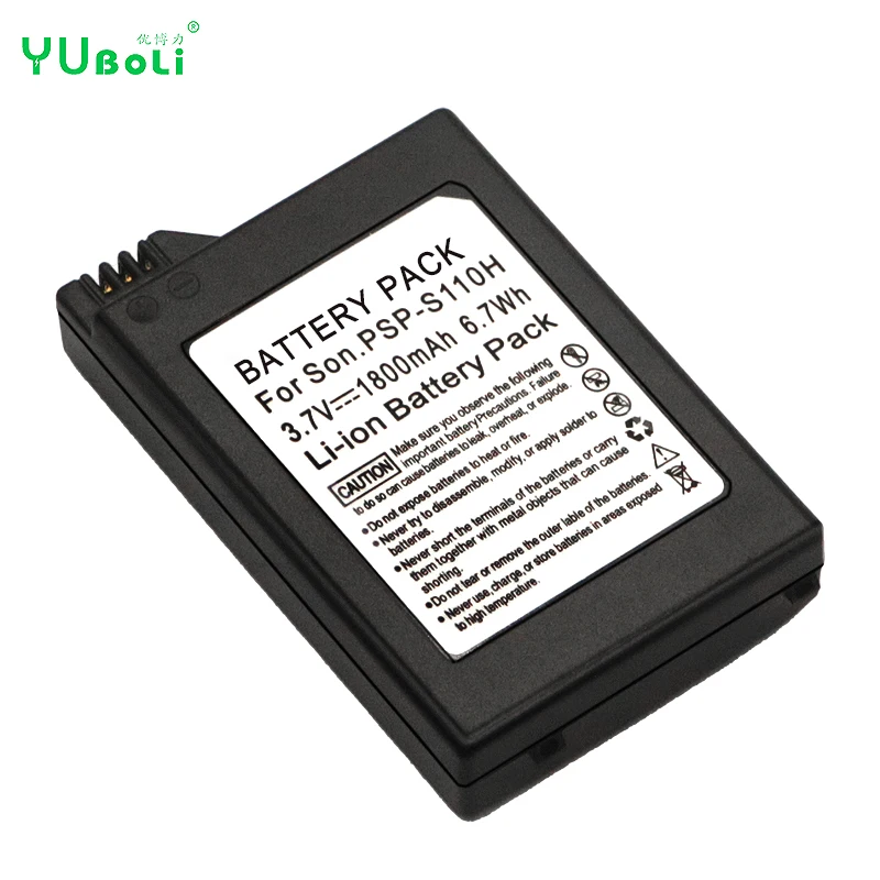 lithium ion batteries PSP-S110H PSP-S110 1800mAh for SONY PSP 3000 3001 3003 3004 lite Slim PSP 2000 2001 PSP-S110