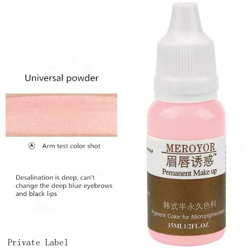 Permanent Makeup Coloring Agent Tattoo Accessories For Eyebrow ,Lip Tattoo ink