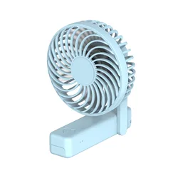 2021 Mini Fan Portable Handheld Cooling Fan Summer Gadgets Rechargeable Desktop Foldable USB Cooler Table Fan