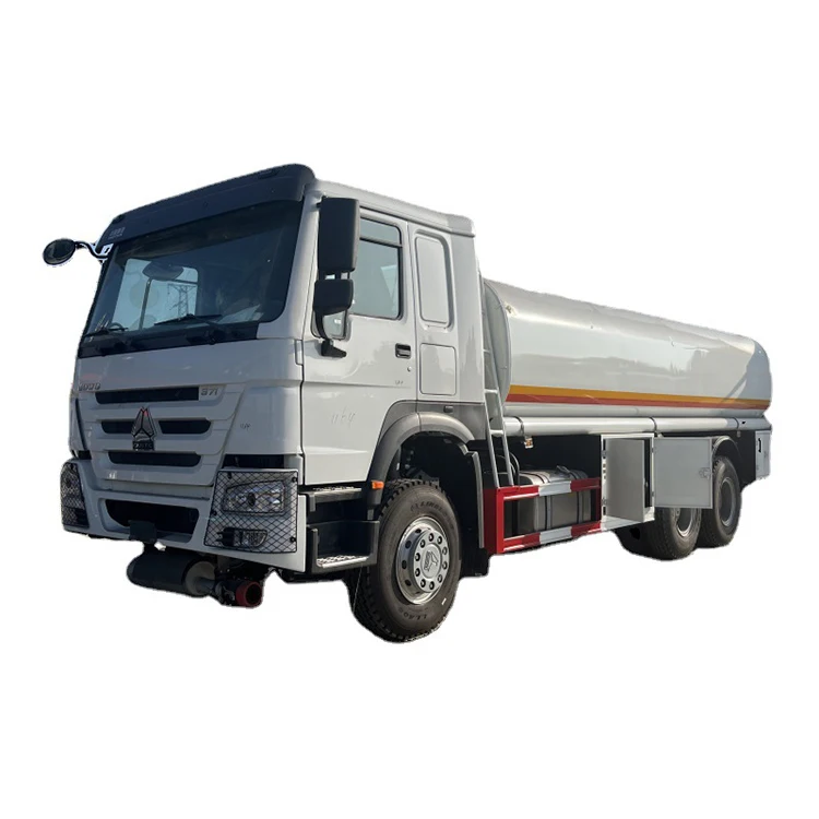 Sinotruck Howo 76 Fuel tank Trailer 20000L 20m3 Capacity Pump Tanker for Hot Sale
