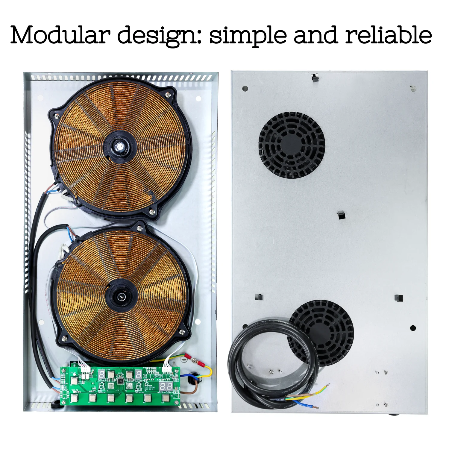 Home Appliances 2 Burner Built-in Induction Cooktop High power Induction Stove Factory