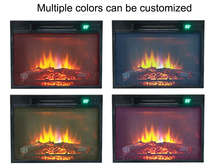 Customization classic flame electric fireplaces hot selling Good 110v 220v Electric Fireplaces Cheap long electric fireplace