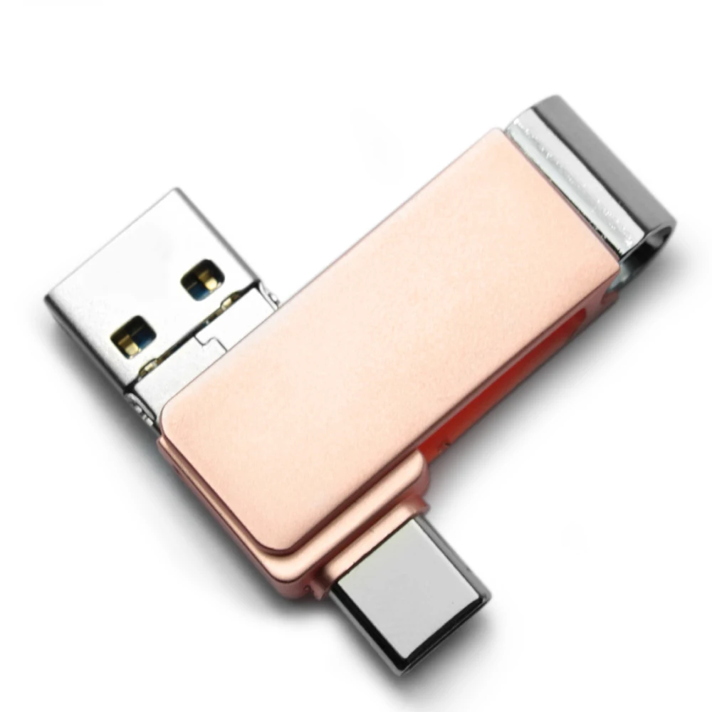 Full Capacity 16GB 32GB 64GB 128GB Waterproof metal USB3.0 for Samsung Galaxy