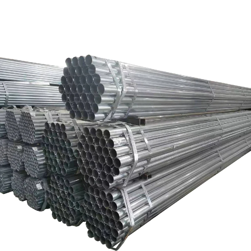 Q235 BS1387 EMT Electrical Metallic Tubing round galvanized steel pipe