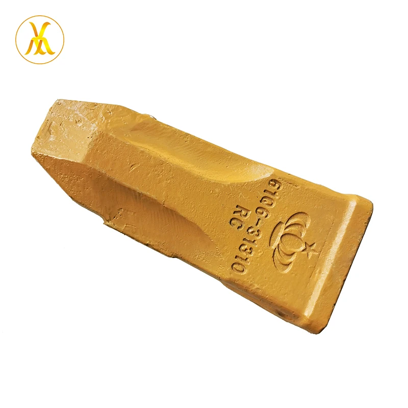 R210-7 R225 Factory Supply Standard Teeth Bucket Excavator 61Q6-31310RC Rock Bucket Teeth