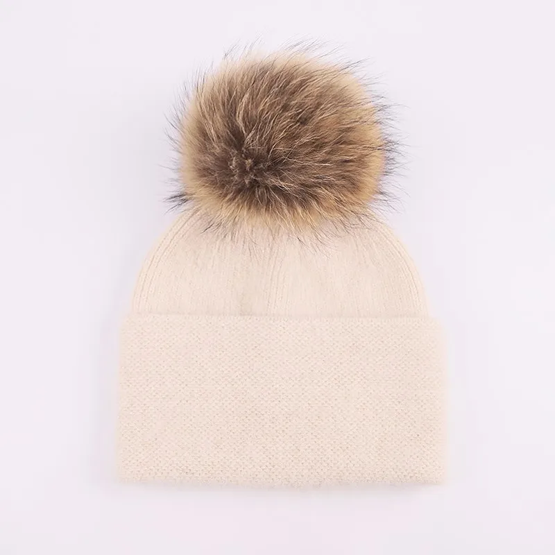 2022 New Winter Beanie Skull Hat Warm Knit Fleece Ski Slouchy Hat