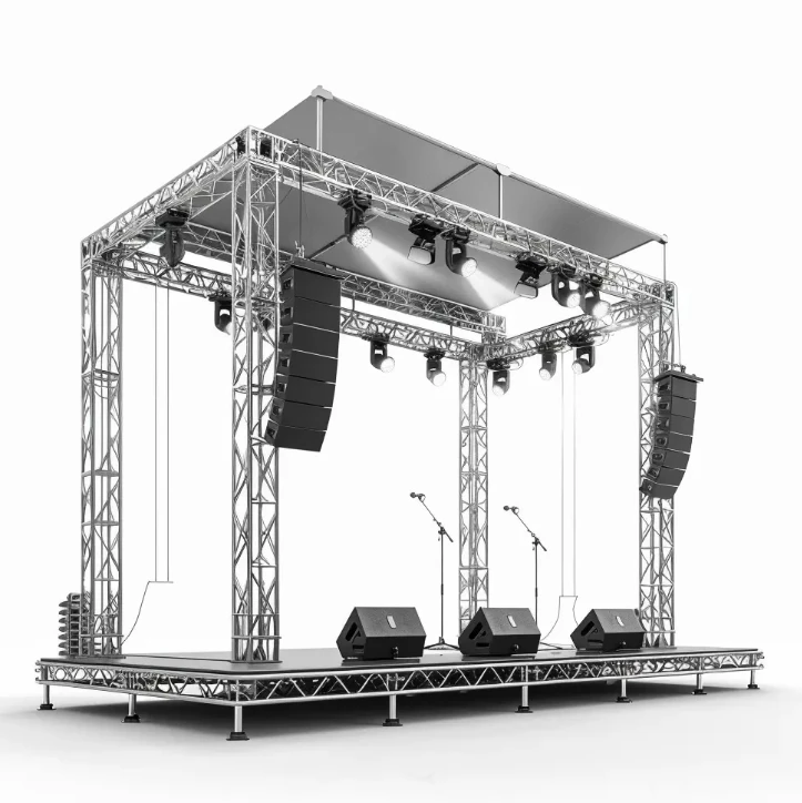 Global Truss Stage High Quality factories Trade Show booth Trade Show booth truss displays