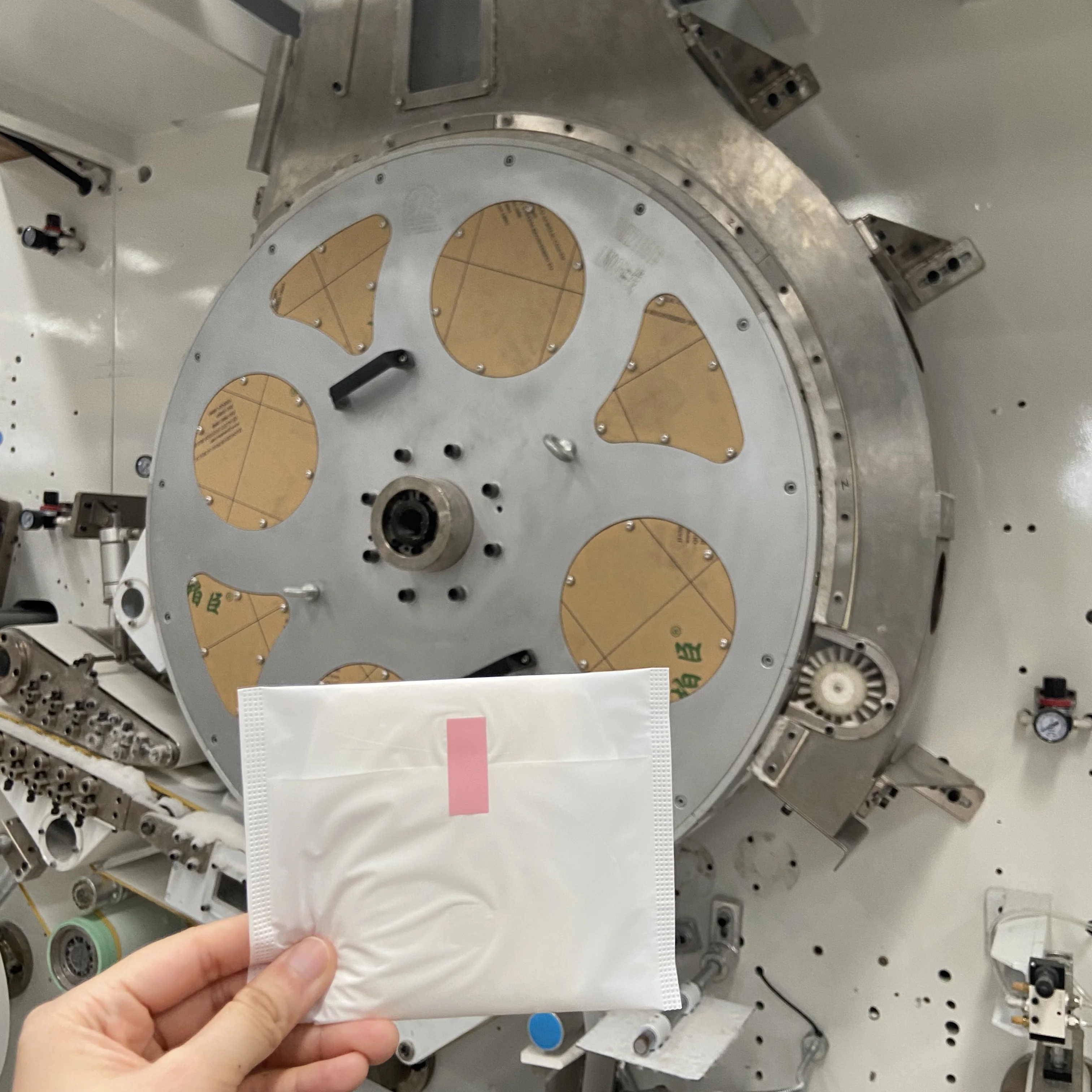 sanitary napkin vending machine parts production line