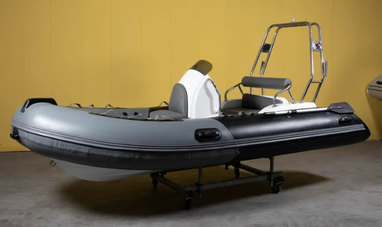 RIB 470 Wholesale customized rigid hull hypalon good quality inflatable RIB boat