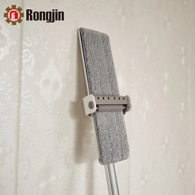 Hand Free Self wringing Lazy Flat Mop For Floor Cleaning