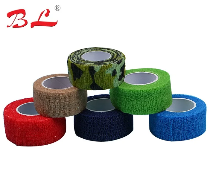 Nonwoven Printed Horse Pet Care Sports Self Adhesive Colored Vet Wrap Elastic Cohesive Bandage