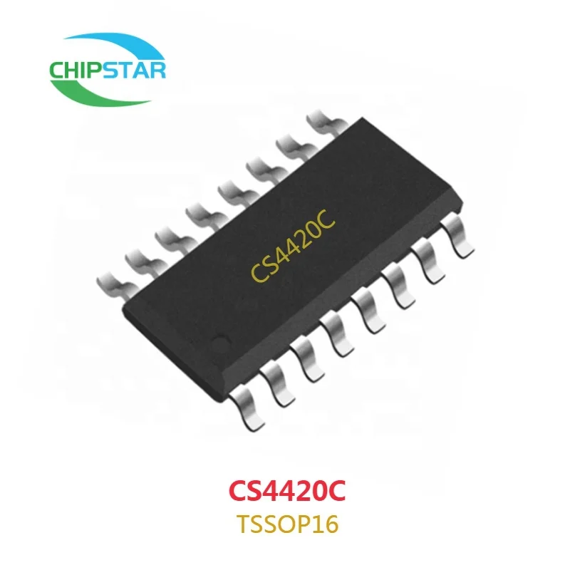 Новый оригинальный высококачественный CS4420C CS4420 4420 TSSOP16 усилитель для наушников CHIPSTAR ICs (электронные компоненты)