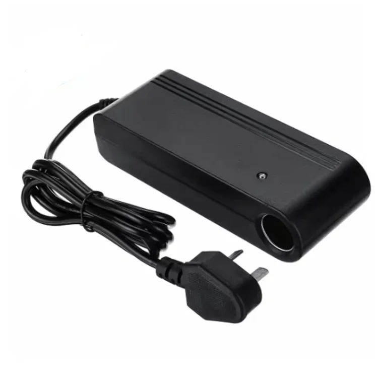 Car Cigarette Lighter Adaptor Converter 110-220V AC Wall Outlet Adapter Female Socket Power to 12 VDC 8A usb socket