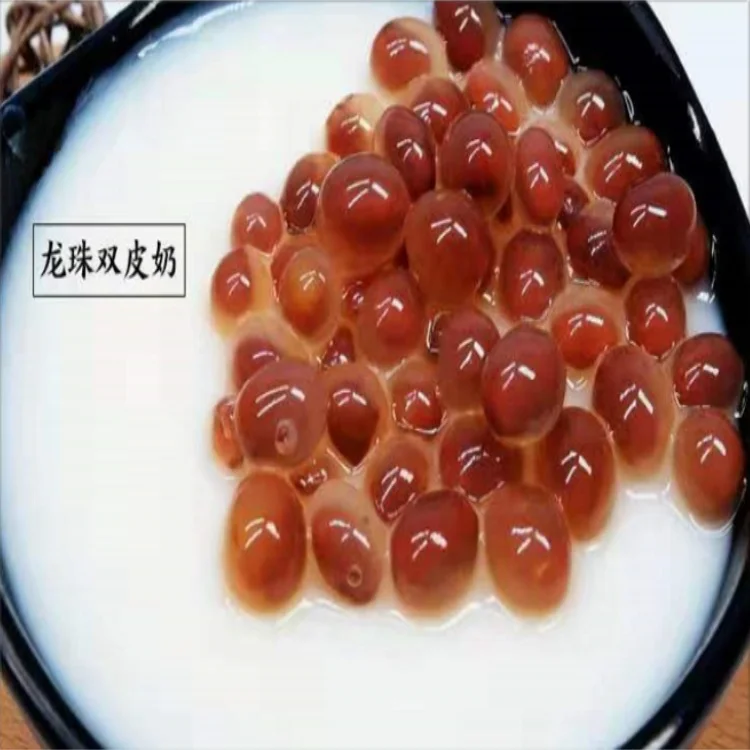 High quality red bean bead popping boba for shaved ice/sorbet/fruit juice