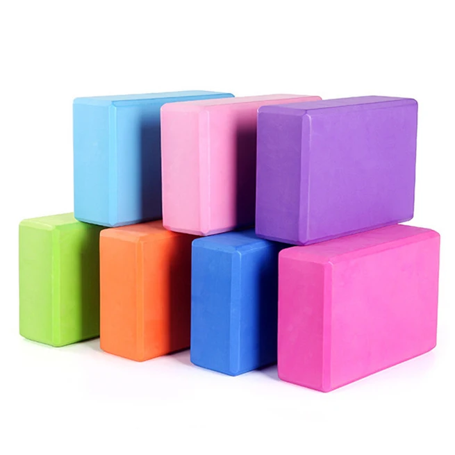 Premium Eva Foam Blocks Lightweight Yoga Bricks Oem Your Logo Eco Friendly Yoga Brick