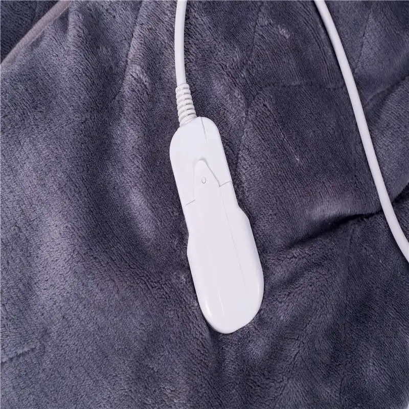 CE GS Soft Fleece Electric Heated Blanket electric over blanket  throw