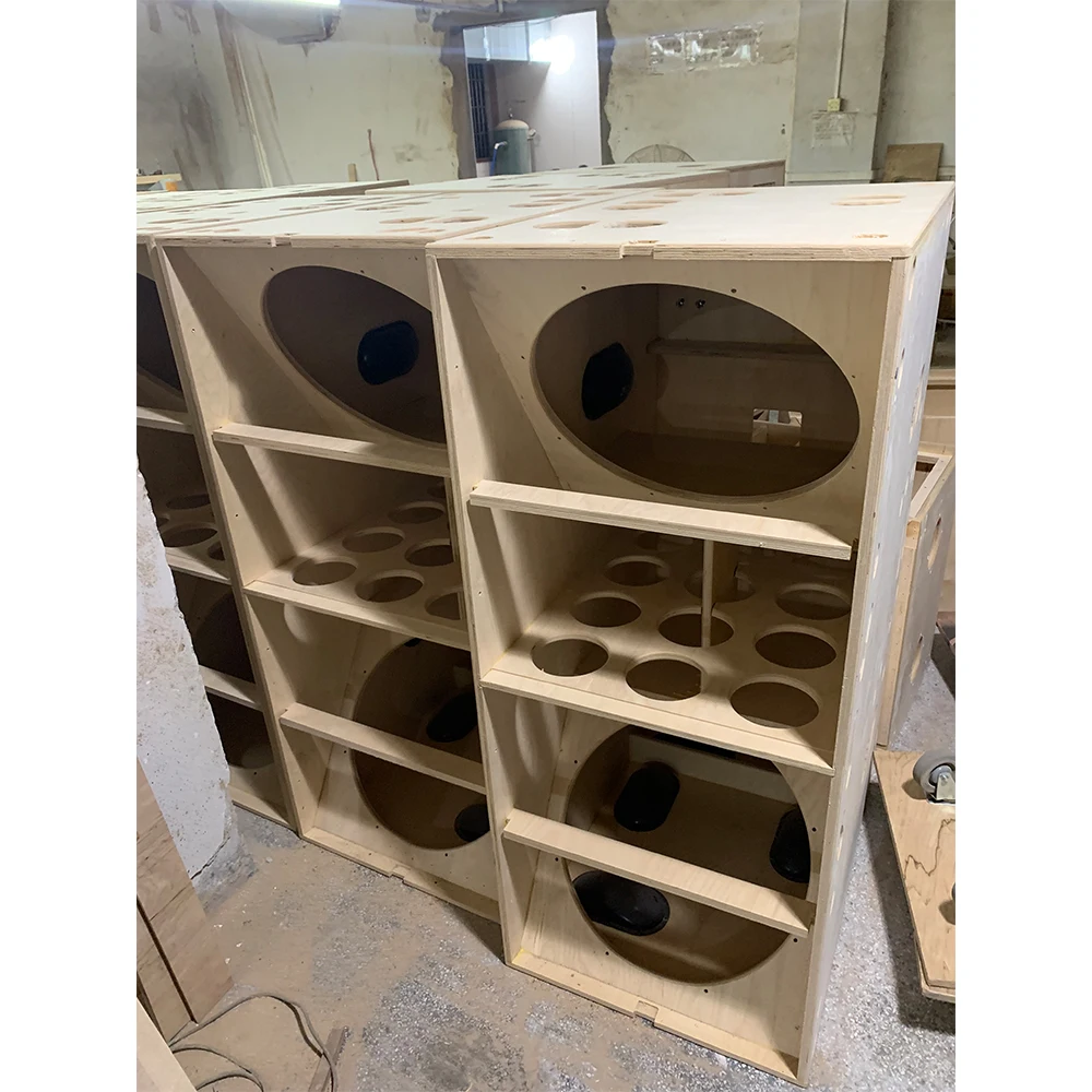 BSX Professional Dual 21 Inch Subwoofer Speaker Box