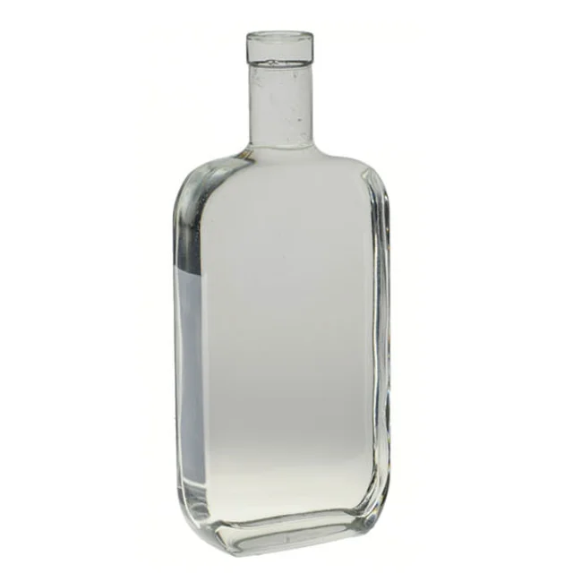 250ml 500ml 1000ml Customized flat square glass bottle for Extra virgin oil