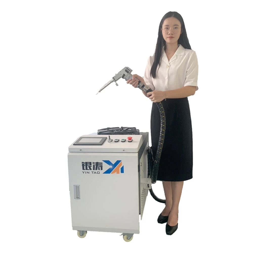 Hand Held Fiber Laser Welding Machine With Handy Use And Robotic Automatic Lazer Welder Keyi2022 Wuhan Jinan Shenzhen Factory