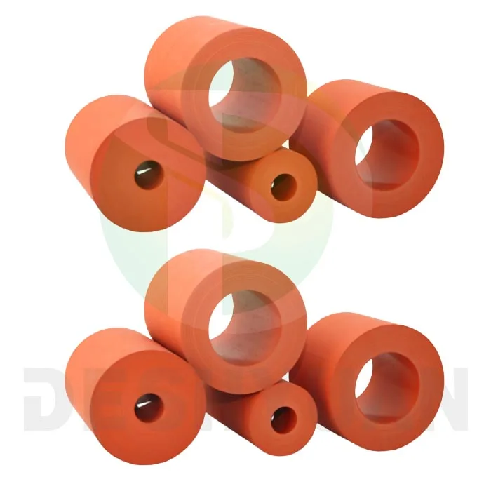 Silicone rubber roller used for hot stamping machine