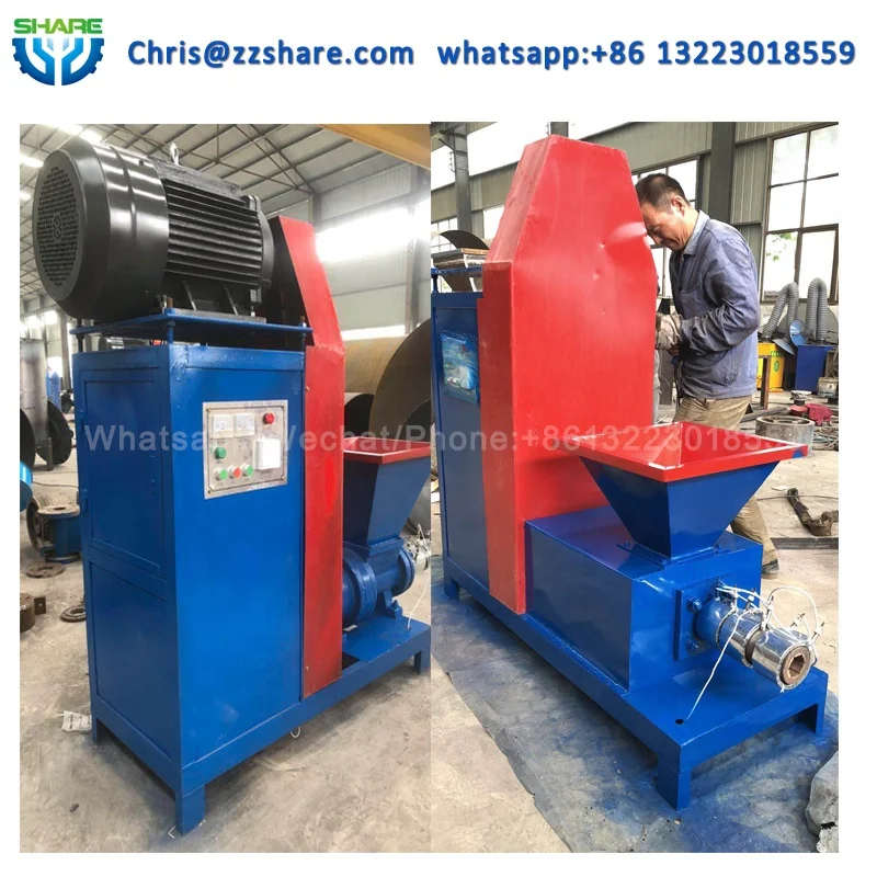 Uganda Charcoal Briquette Making Machine for India Charcoal Making Machine Briquette